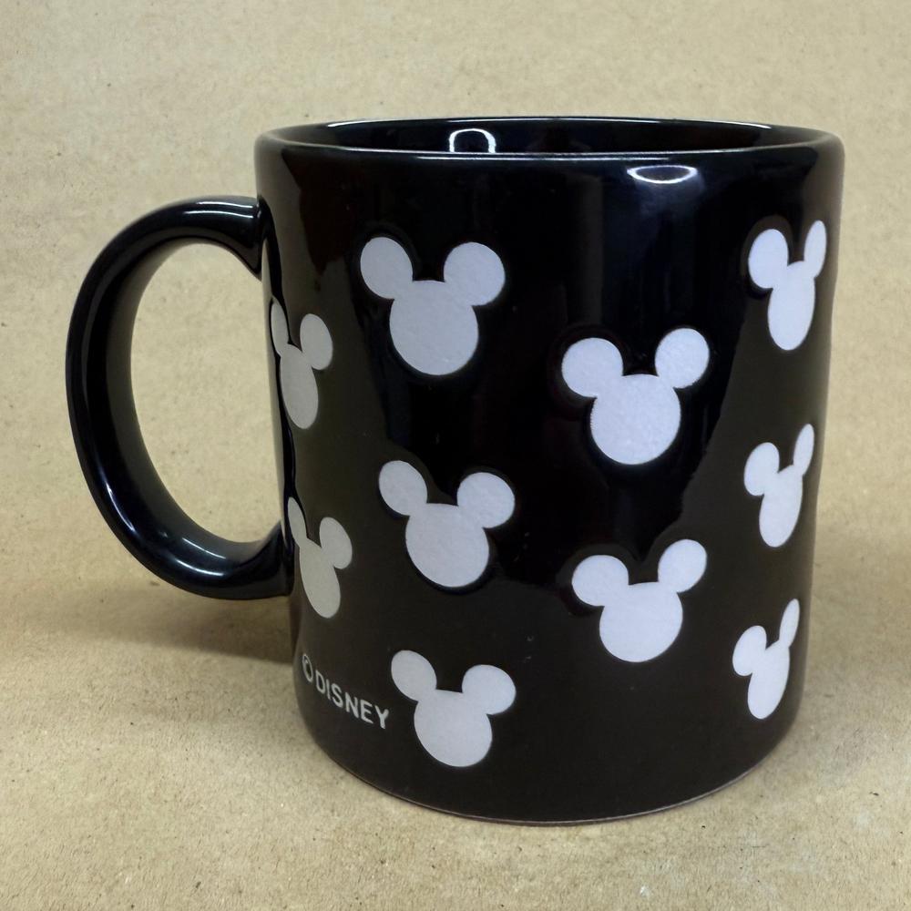 Disney Black and White Mouse Ears Silhouette Mug